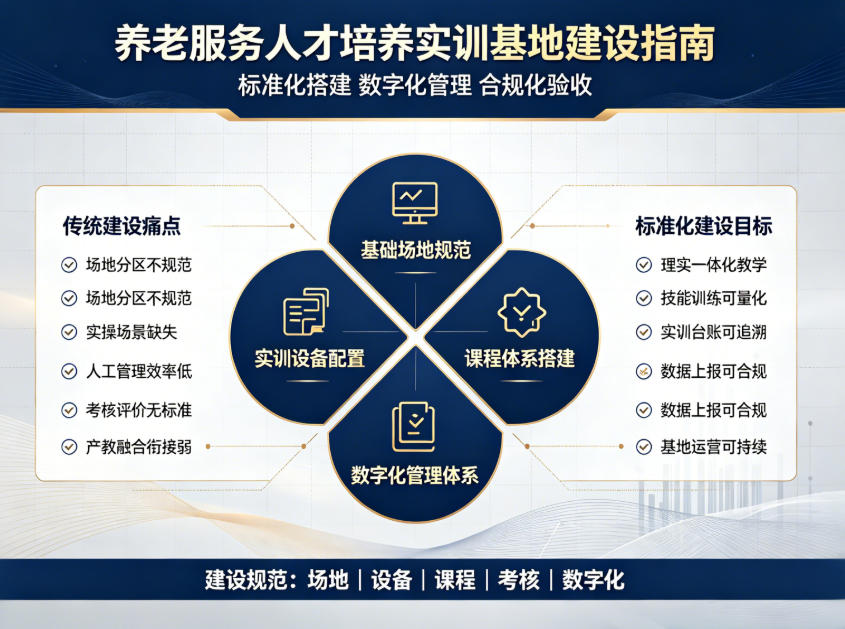 养老实训室整体解决方案核心模块:全方位构建智慧实训教学体系 养老实训室整体解决方案核心模块:全方位构建智慧实训教学体系